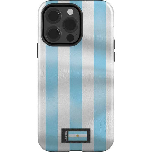 Argentina Soccer Flag iPhone 13 Pro Impact Case